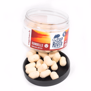 CAP RIVER Dumbell Indian Spice 12x16mm Blanche 