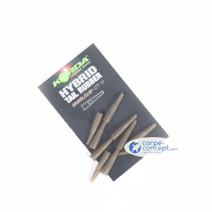 KORDA Hybrid Tail Rubbers Weed/Silt 1