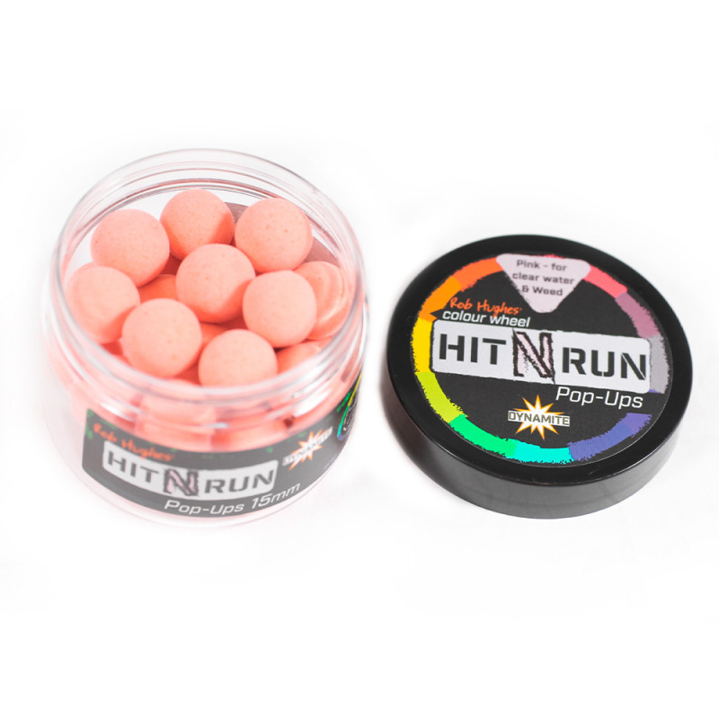 DYNAMITE BAITS Pop-up Hit N Run Pink 12mm**
