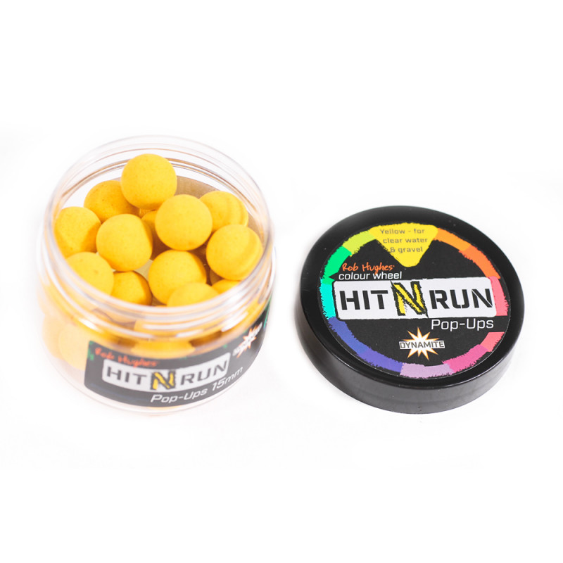 DYNAMITE BAITS Pop-up Hit N Run Yellow 12mm**