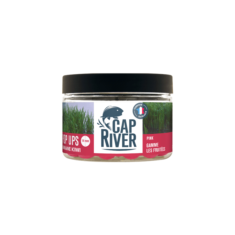 CAP RIVER Pop up Banane Kiwi 10mm Rose 