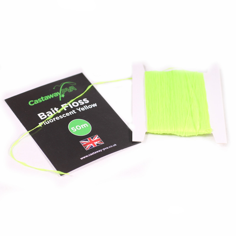 CASTAWAY Bait Floss Jaune**