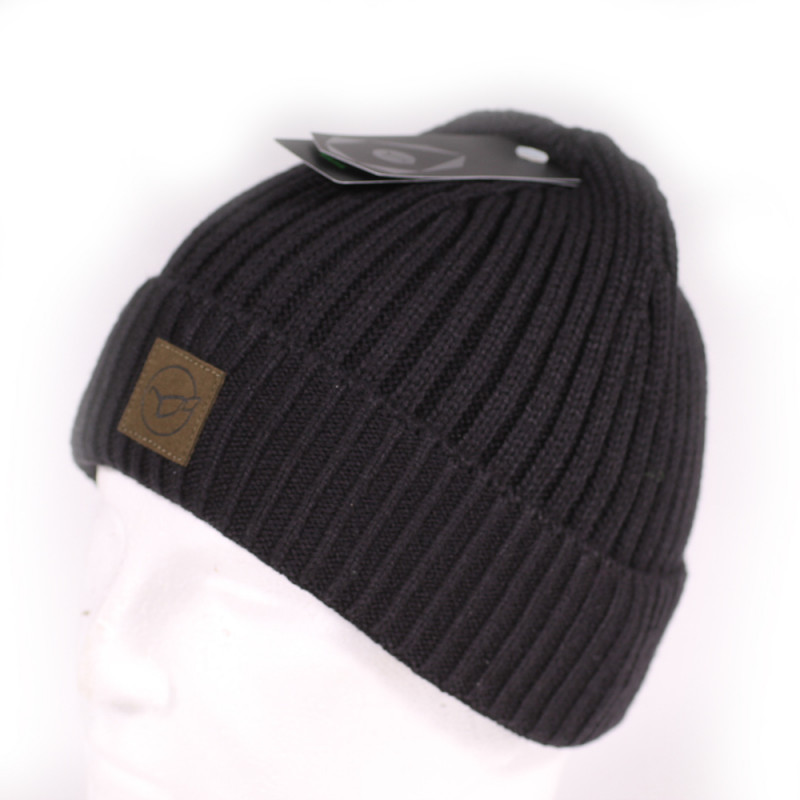 KORDA Fisherman Beanie Black