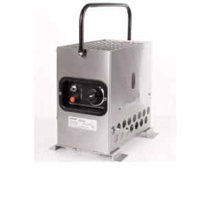 GAZCAMP Heatbox 2000 30mbar Chrome