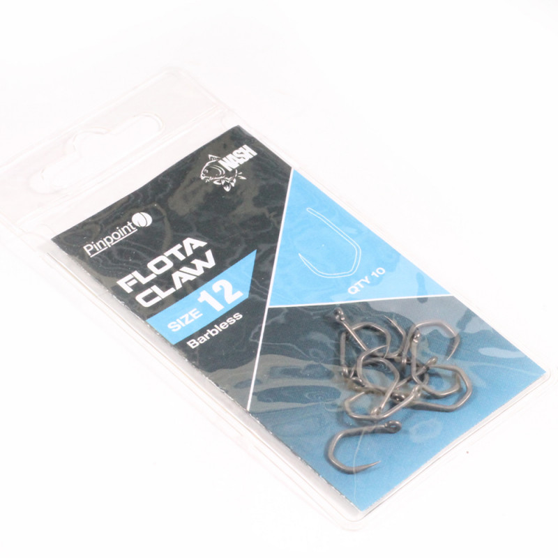 NASH Flota Claw taille 12 Barbless**