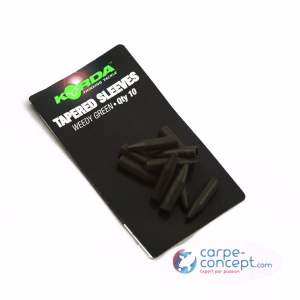 KORDA  Tapered Silicone Sleeves green (vert)