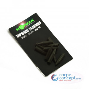 KORDA  Tapered Silicone Sleeves green (vert) 1