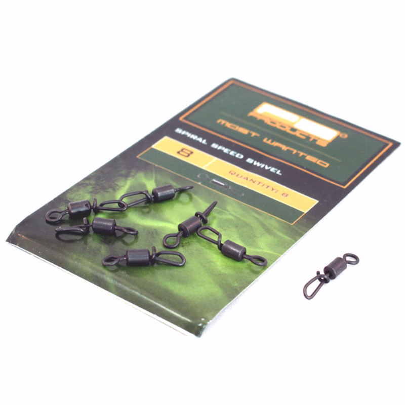 PB PRODUCTS Spiral Speed Swivel 8