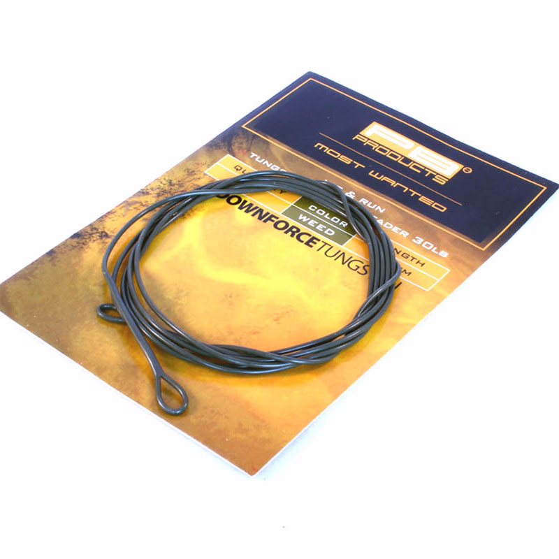 PB PRODUCTS Tungsten Loaded Leader 30lb Weed
