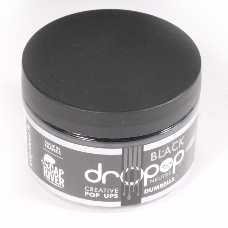 CAP RIVER Pop-up Dropop 18mm Black