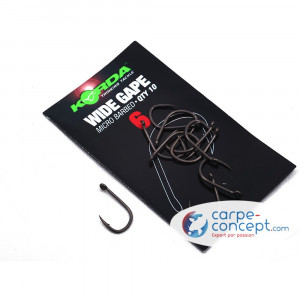 KORDA Wide Gape Barbless 1