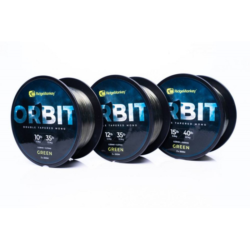 RIDGE MONKEY Orbit Double Tapered Mono 10/35lb**