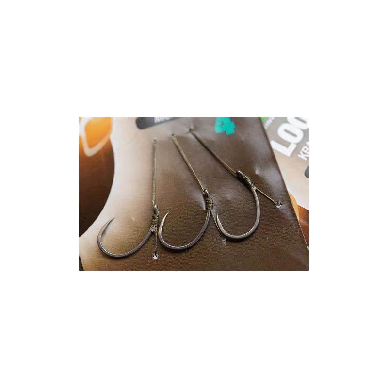 KORDA Loops Rigs Wide Gape Barbless