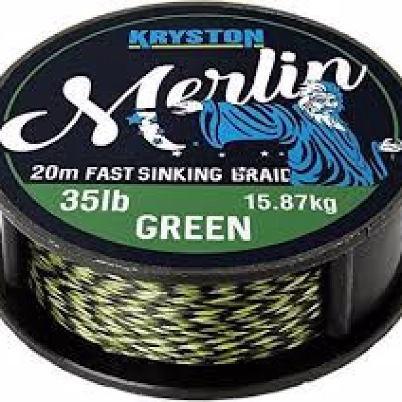 KRYSTON Merlin Weed Green 35lb 20m