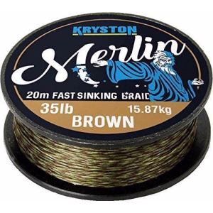 KRYSTON Merlin Gravel Brown 15lb 20m