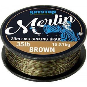 KRYSTON Merlin Gravel Brown 15lb 20m 1