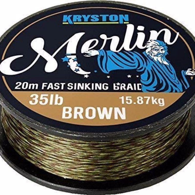 KRYSTON Merlin Gravel Brown 25lb 20m