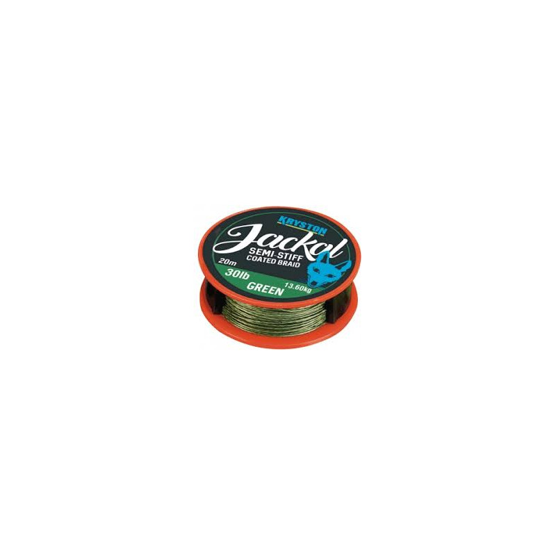 KRYSTON Jackal Semi-Stiff Green 20lb 20m