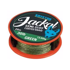 KRYSTON Jackal Semi-Stiff Green 30lb 20m