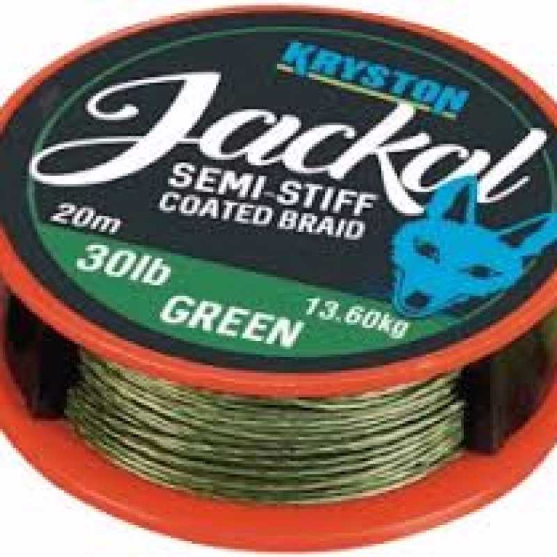 KRYSTON Jackal Semi-Stiff Green 30lb 20m