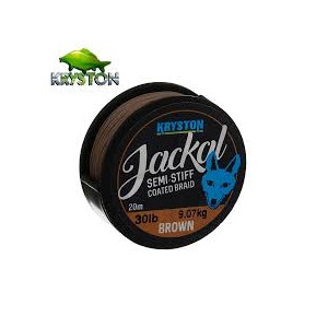 KRYSTON Jackal Semi-Stiff Brown 20lb 20m 1