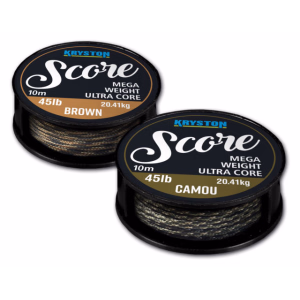 KRYSTON Score Leadcore Camou 35lb 10m