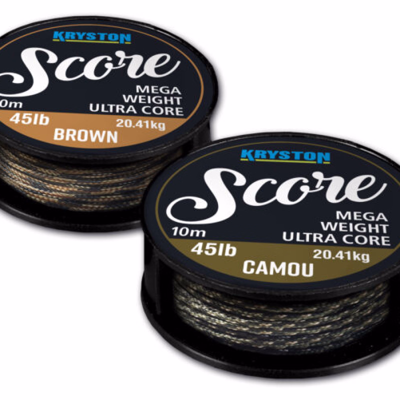 KRYSTON Score Leadcore Camou 35lb 10m