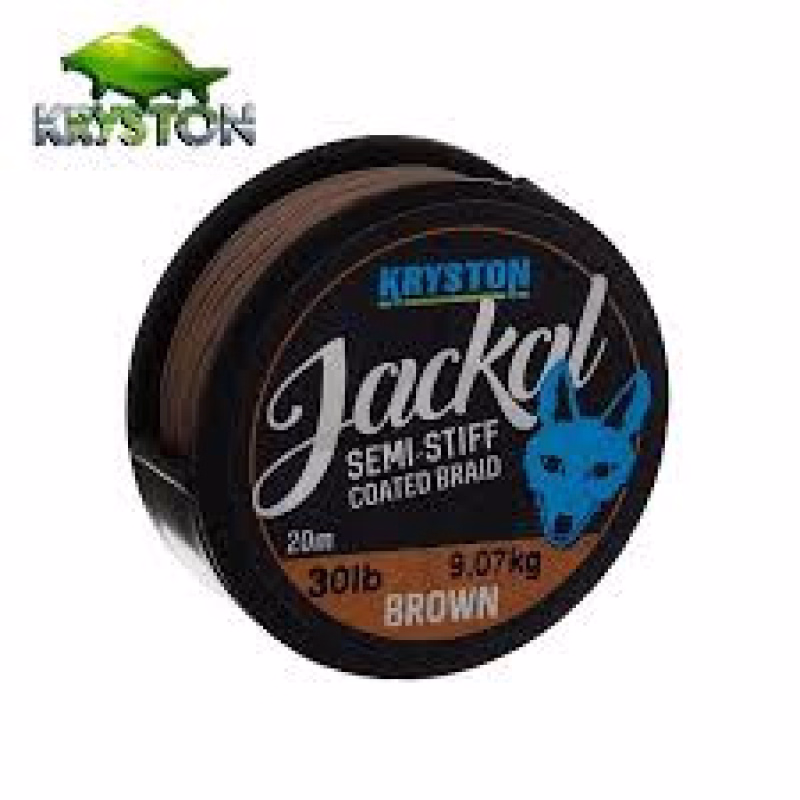 KRYSTON Jackal Semi-Stiff Dark 30lb 20m