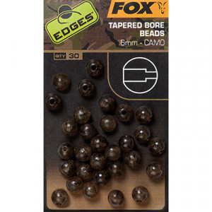 FOX Edges Camo Tapered Bore Bead 6mm 1