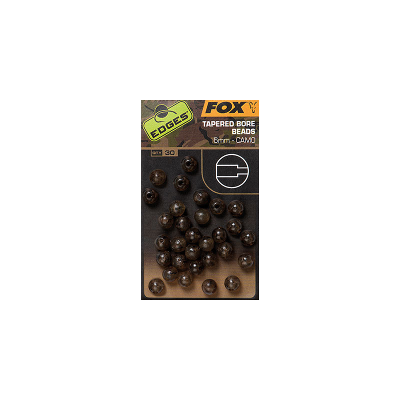 FOX Edges Camo Tapered Bore Bead 6mm