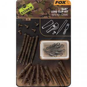 FOX Edges Camo Slik Lead Clip Kit Sz 10 x 5 1