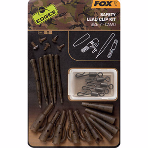 FOX Edges Camo safety  Lead Clip Kit Size 7