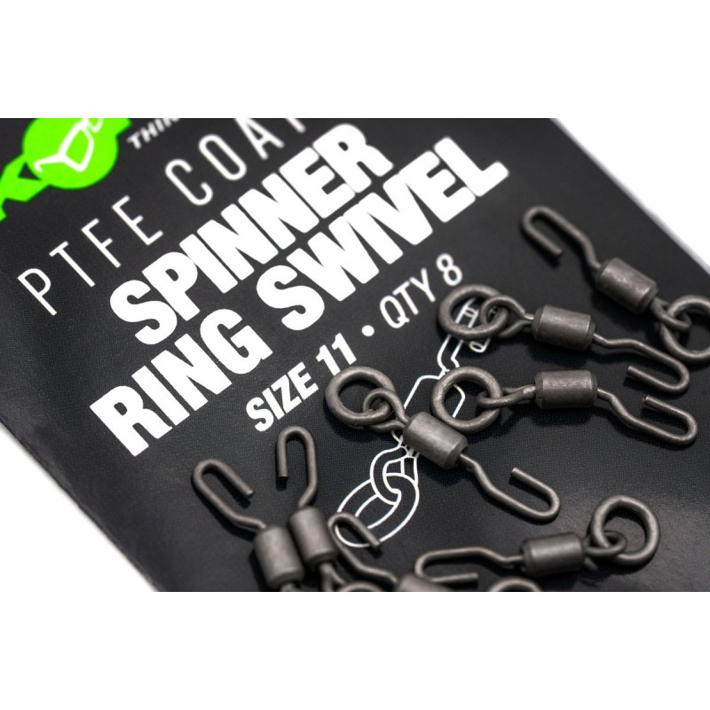 KORDA PTFE Spinner Ring Swivel Size 11