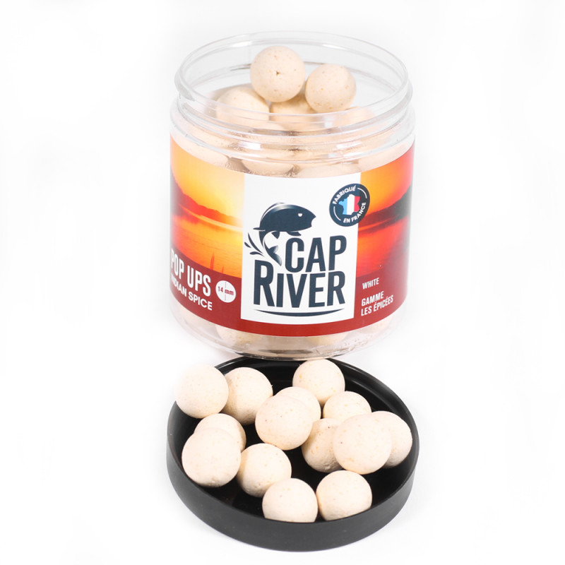 CAP RIVER Pop up Indian Spice 18mm Blanche