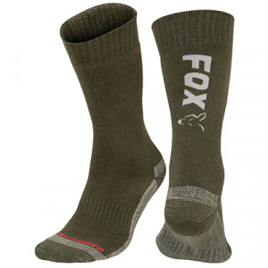 FOX Thermo Sock Green/Silver 6-9 1