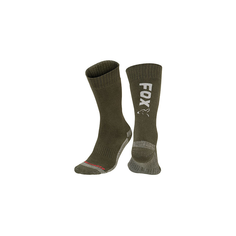 FOX Thermo Sock Green/Silver 10-13