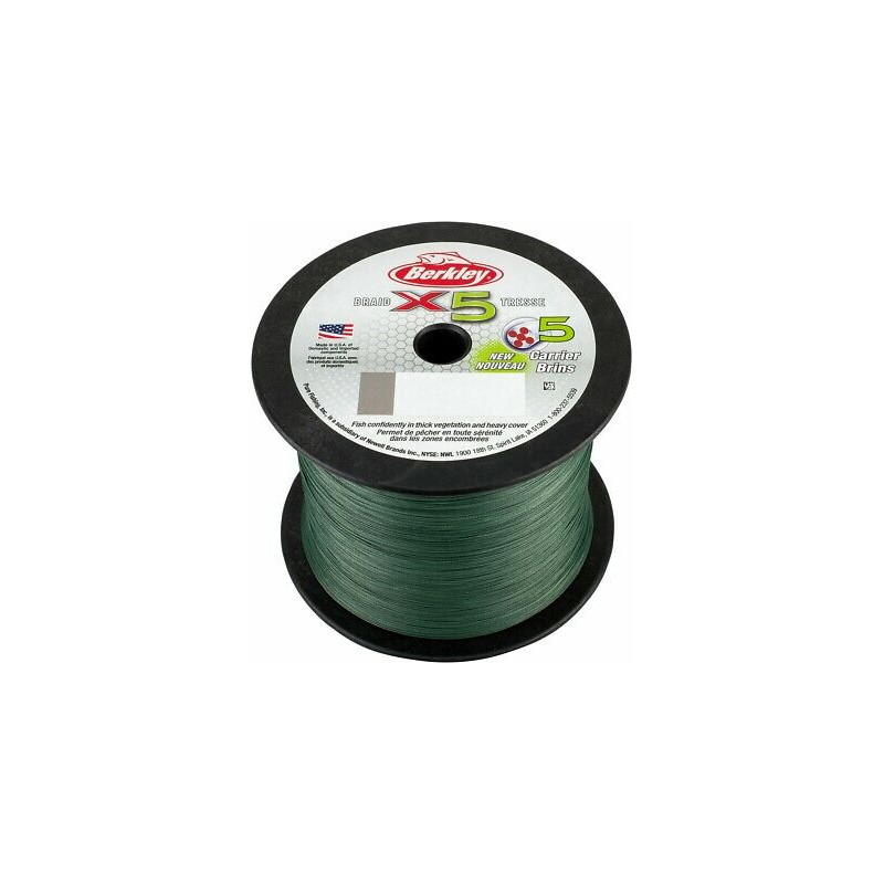 BERKLEY Braid X5 Green 30lb 2000m