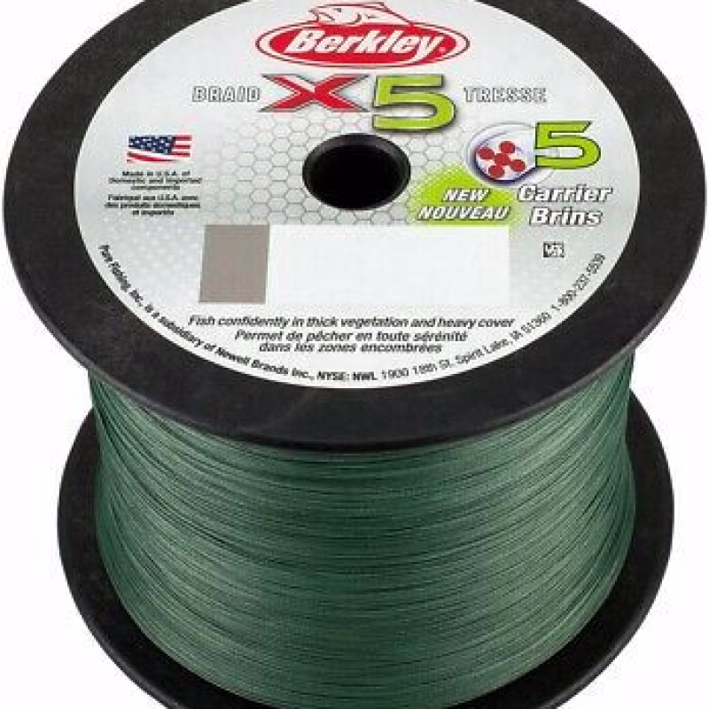 BERKLEY Braid X5 Green 30lb 2000m