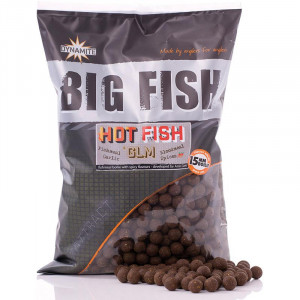 DYNAMITE BAITS Bouillettes Hot Fish & GlM 20mm 5kg 1