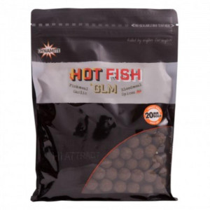 DYNAMITE BAITS Bouillettes Hot Fish GLM 15mm 1kg 1