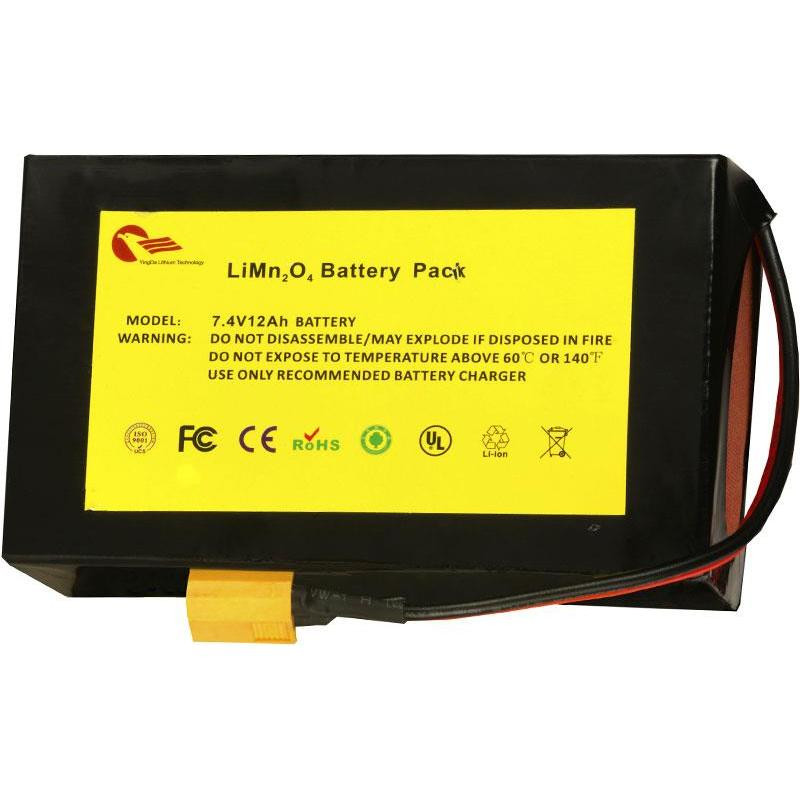 ANATEC Batterie Lithium 7.4V 12A