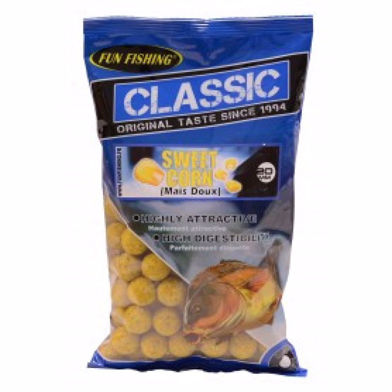 FUN FISHING Classic Bouillettes Sweet Corn 4kg