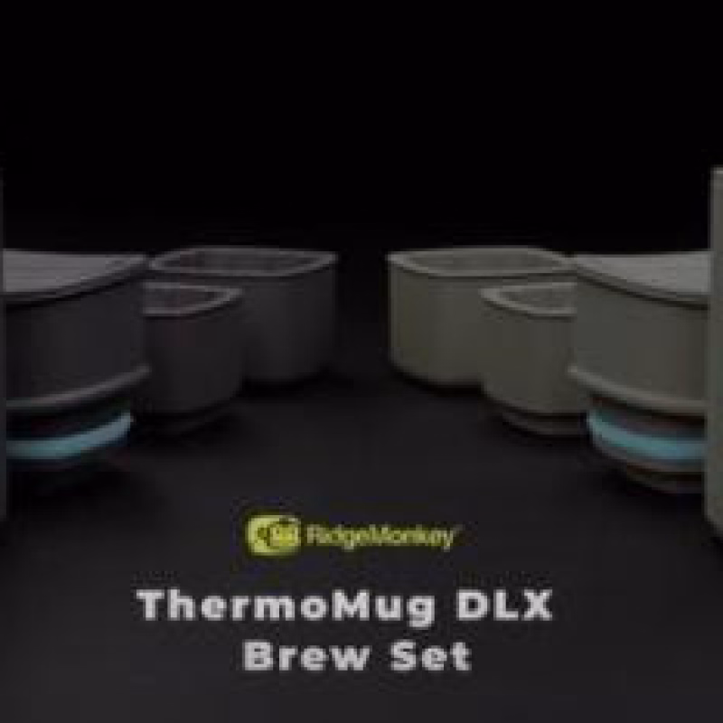RIDGE MONKEY Thermomug DLX Brew Set Green