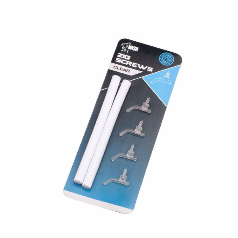 NASH Zig Screws Large Clear