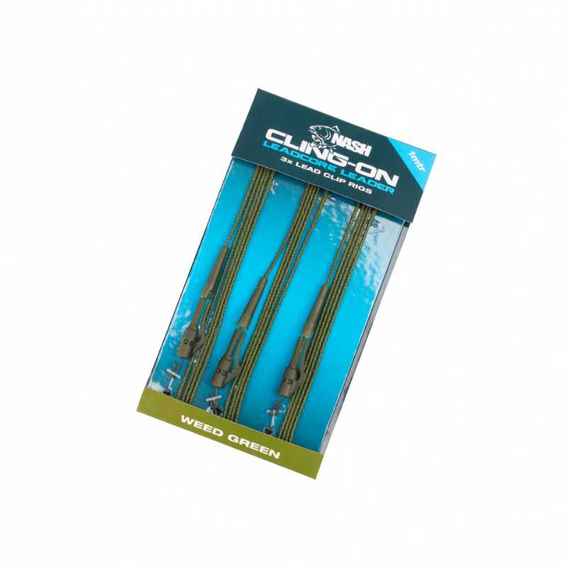 NASH Cling-on Leadcore Leadclip Silt**