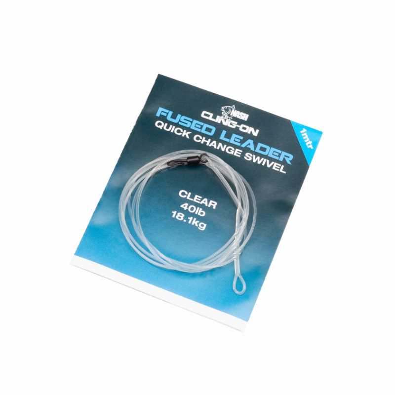NASH Cling-on Fused Leader Quick Change Swivel Silt**