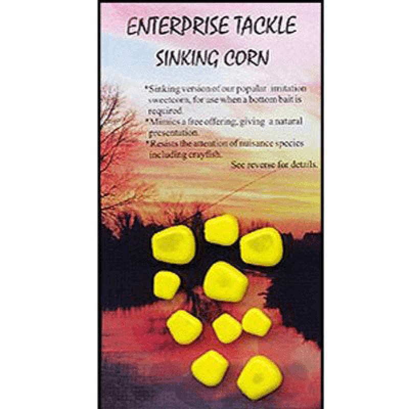 ENTERPRISE TACKLE Mais Sinking corn Jaune