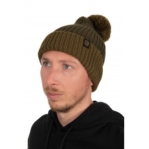 FOX Heavy Knit Bobble Olive 1