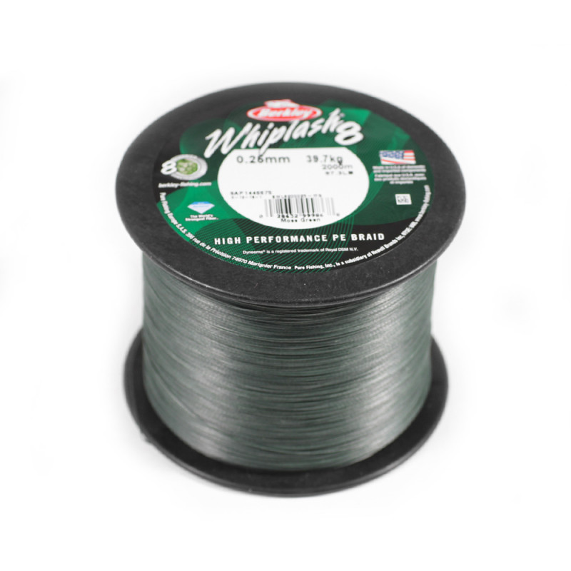 BERKLEY Whiplash Moss Green 0.28mm 2000m**