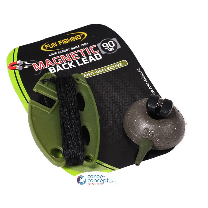 FUN FISHING Magnetic Back Lead 90gr Camou par 4